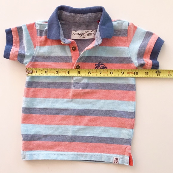 Sovereign Code Striped Polo Shirt - Picture 7 of 7
